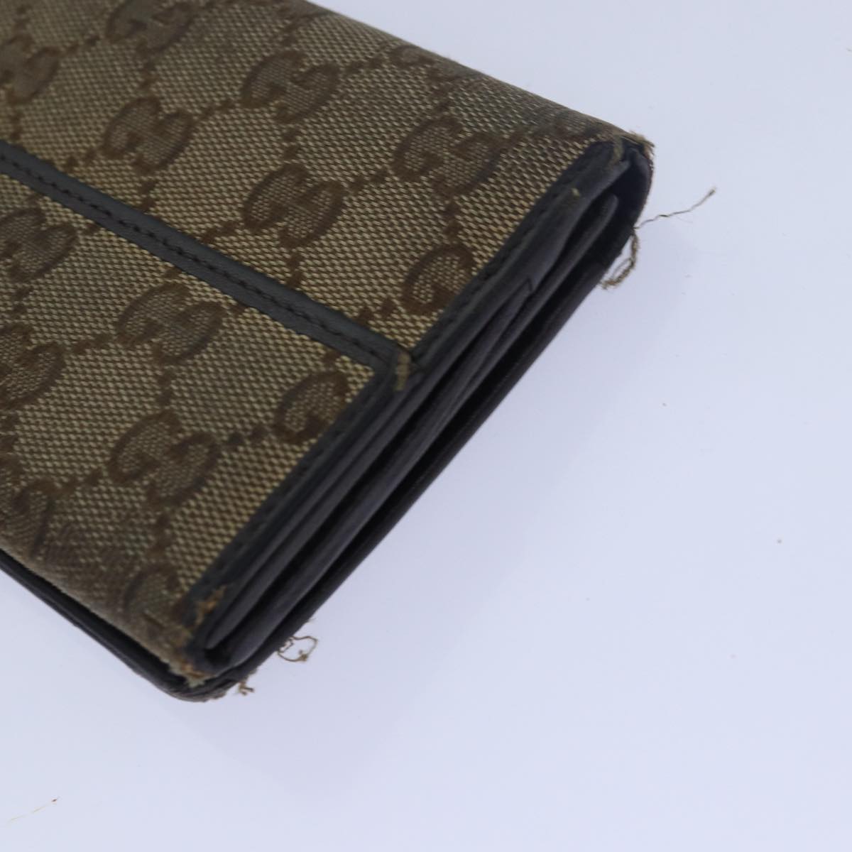 Christian Dior Gucci GG Canvas Belt Wallet 7Set Beige Black Auth ar11909