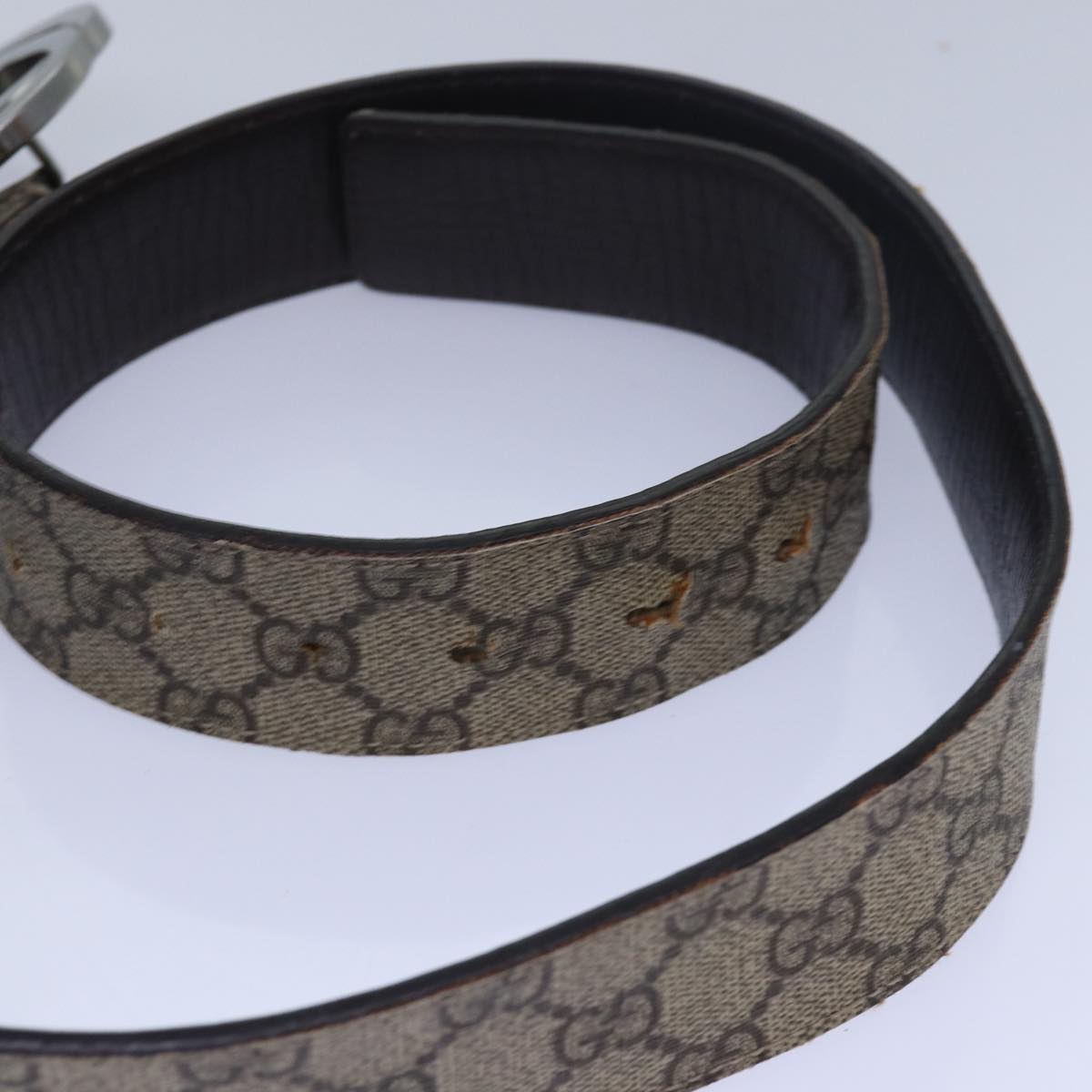 Christian Dior Gucci GG Canvas Belt Wallet 7Set Beige Black Auth ar11909