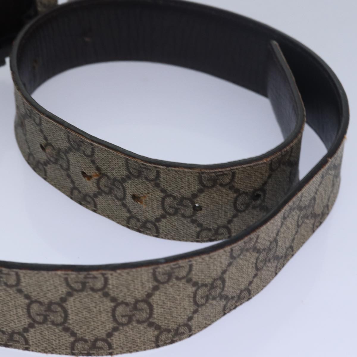 Christian Dior Gucci GG Canvas Belt Wallet 7Set Beige Black Auth ar11909