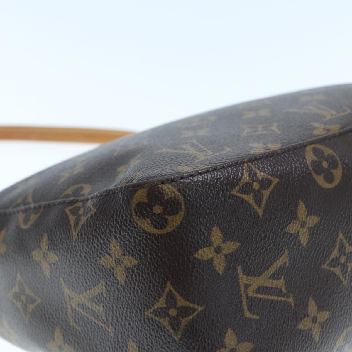 LOUIS VUITTON Monogram Looping MM Shoulder Bag M51146 LV Auth ar11919B