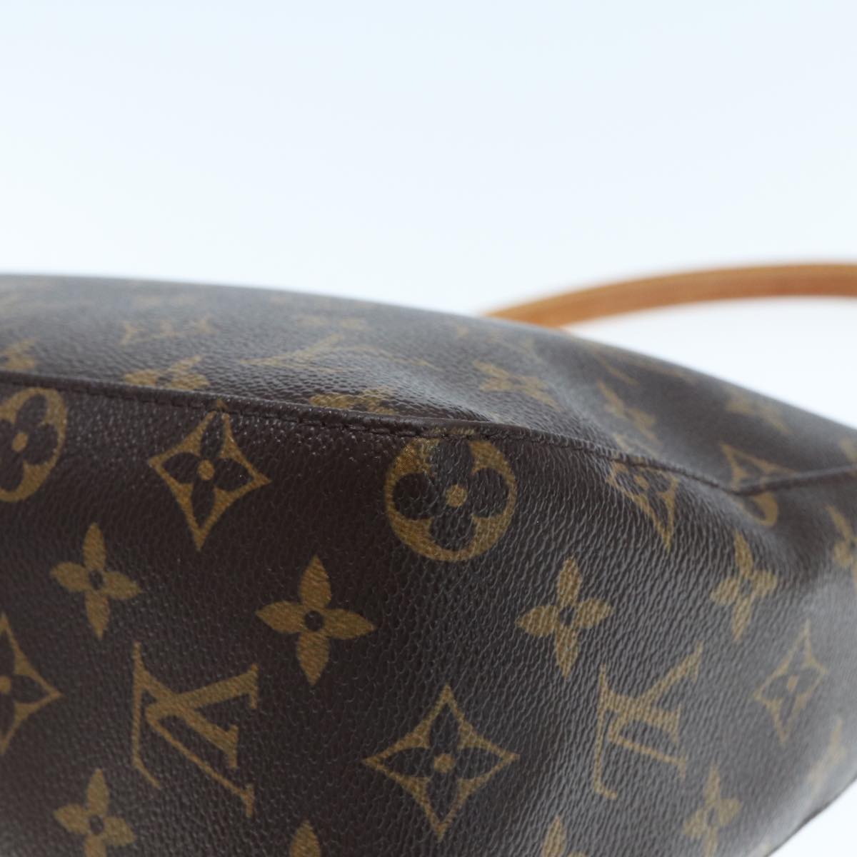 LOUIS VUITTON Monogram Looping MM Shoulder Bag M51146 LV Auth ar11919B