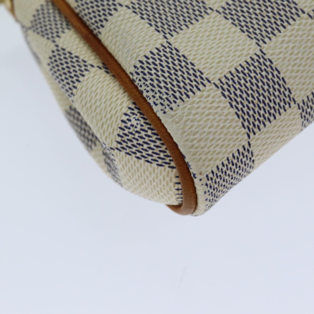 LOUIS VUITTON Damier Azur Eva Shoulder Bag 2way N55214 LV Auth ar11921B