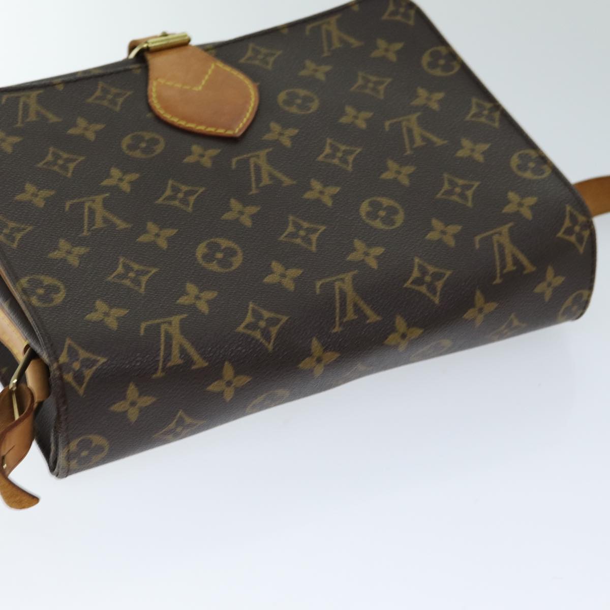 LOUIS VUITTON Monogram Cartouchiere GM Shoulder Bag M51252 LV Auth ar11943B