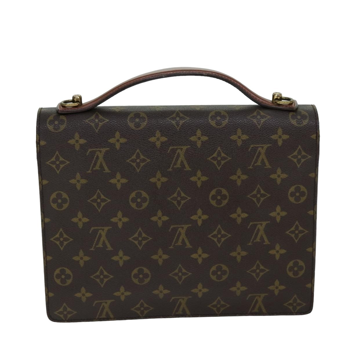 LOUIS VUITTON Monogram Monceau 28 Hand Bag 2way M51185 LV Auth ar11952B - 0