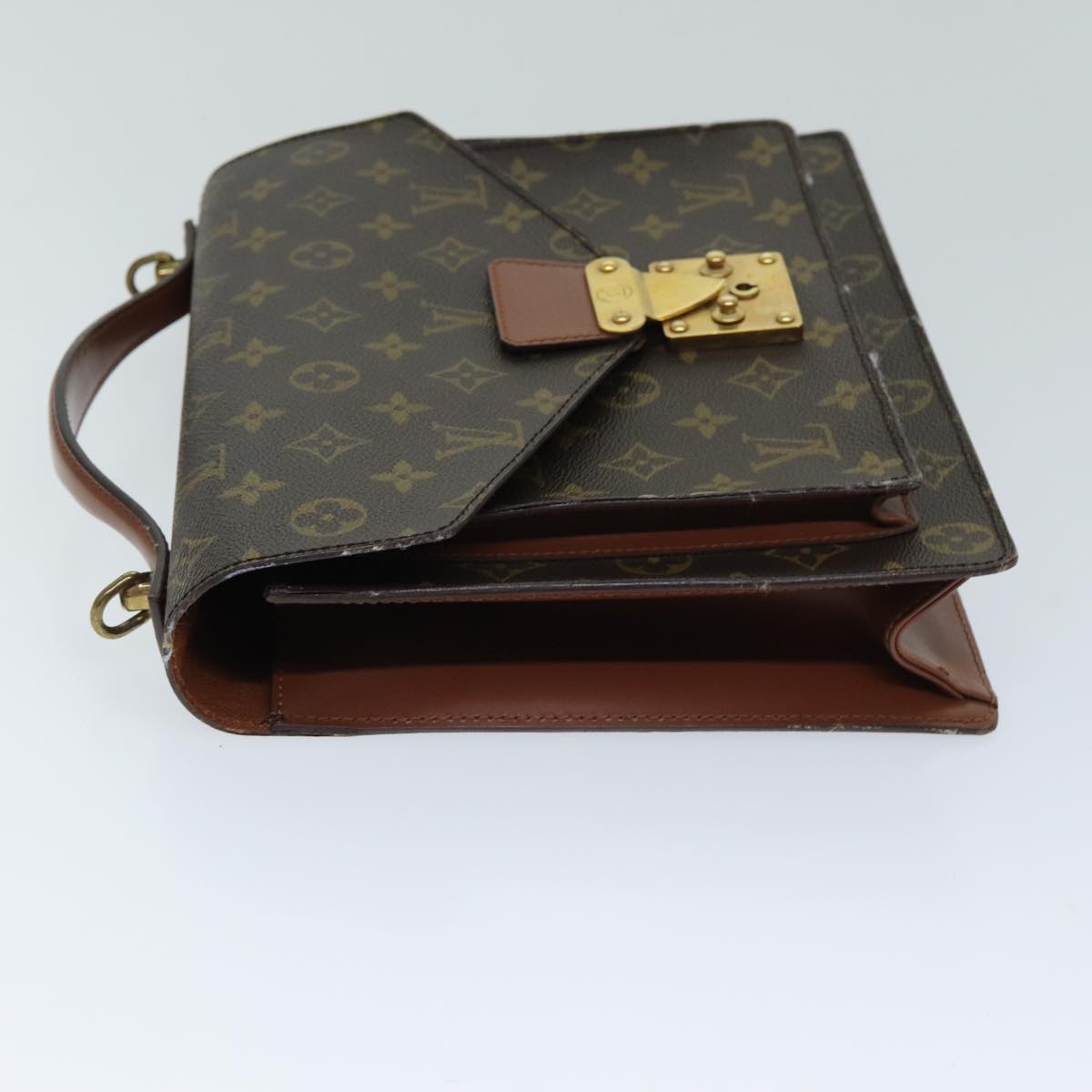 LOUIS VUITTON Monogram Monceau 28 Hand Bag 2way M51185 LV Auth ar11952B