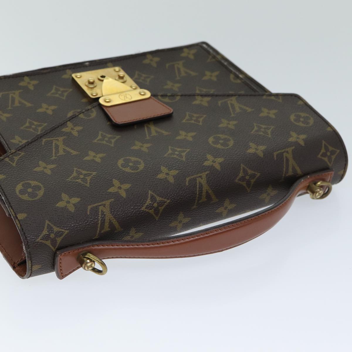 LOUIS VUITTON Monogram Monceau 28 Hand Bag 2way M51185 LV Auth ar11952B