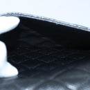 CHANEL Matelasse 30 Turn Lock Chain Bag Caviar Skin Black CC Auth ar11992AV-25