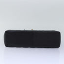 CHANEL Matelasse 30 Turn Lock Chain Bag Caviar Skin Black CC Auth ar11992AV-5