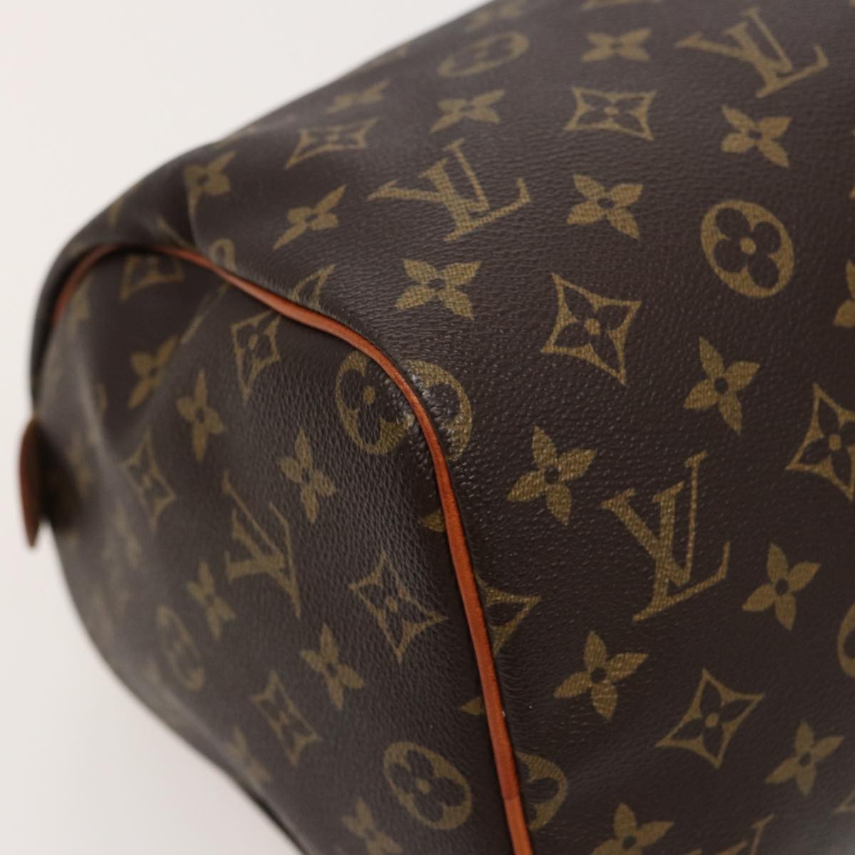 LOUIS VUITTON Monogram Speedy 30 Hand Bag M41526 LV Auth ar12005