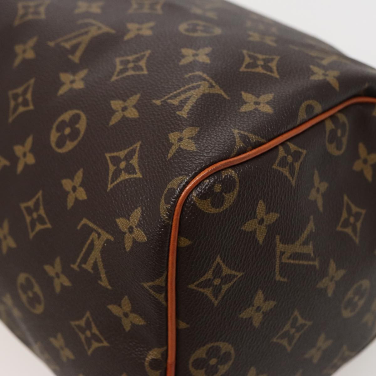 LOUIS VUITTON Monogram Speedy 30 Hand Bag M41526 LV Auth ar12005