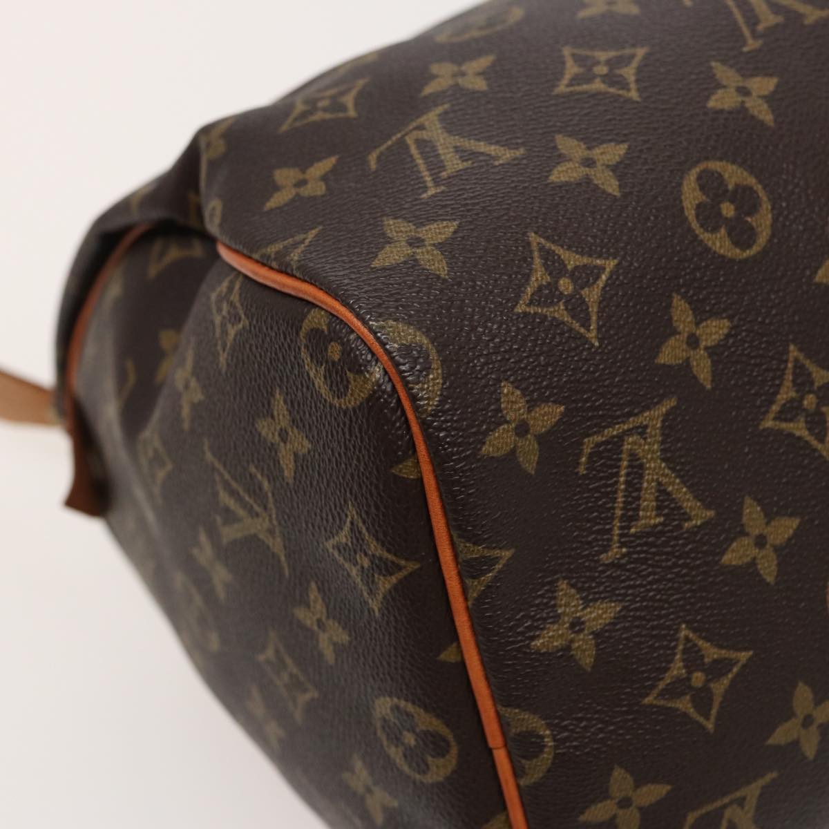 LOUIS VUITTON Monogram Speedy 30 Hand Bag M41526 LV Auth ar12005