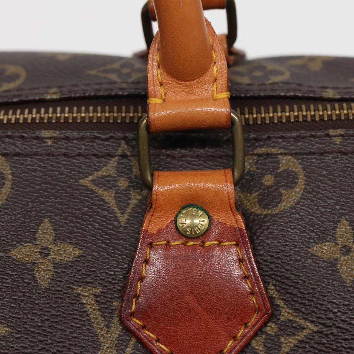 LOUIS VUITTON Monogram Speedy 30 Hand Bag M41526 LV Auth ar12005