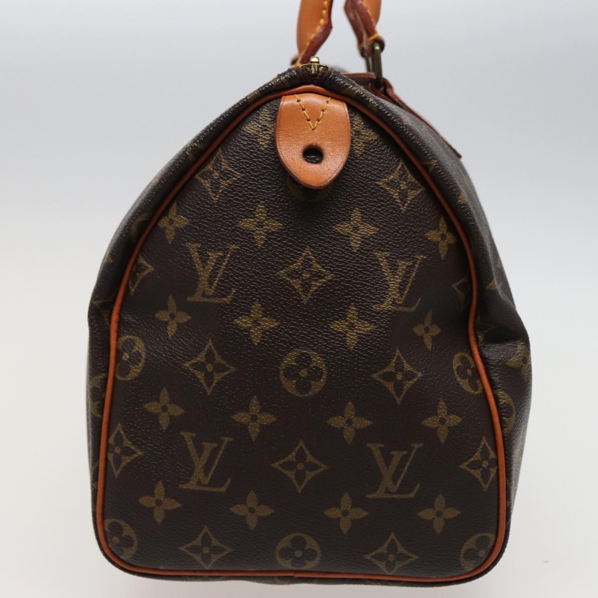 LOUIS VUITTON Monogram Speedy 30 Hand Bag M41526 LV Auth ar12005