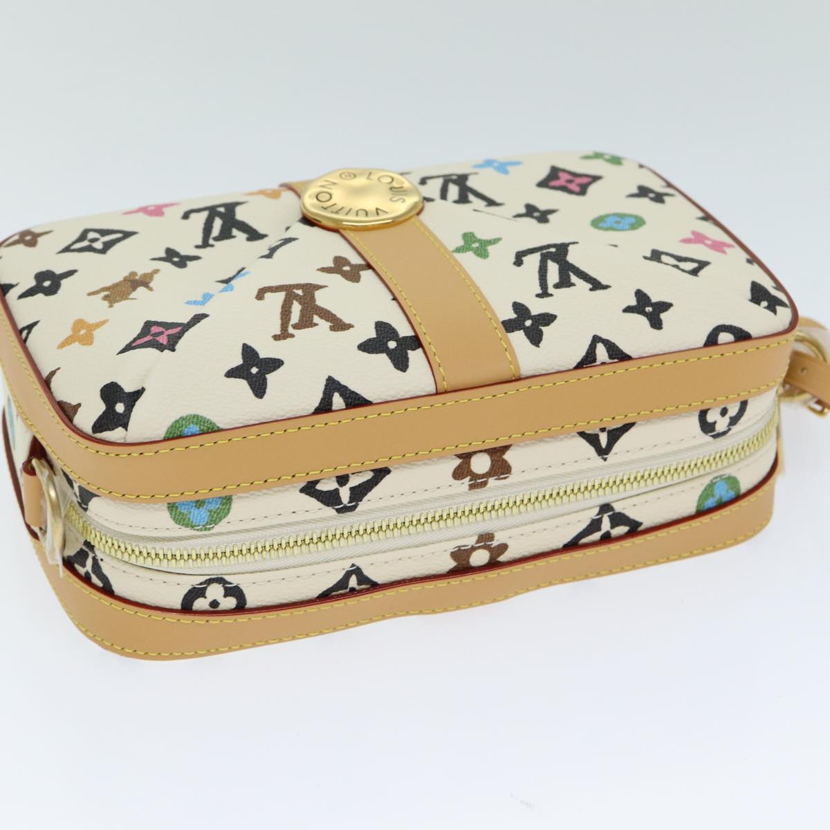 LOUIS VUITTON Craggy Envelope Messenger Isetan Open Only M25408 LV Auth ar12009S