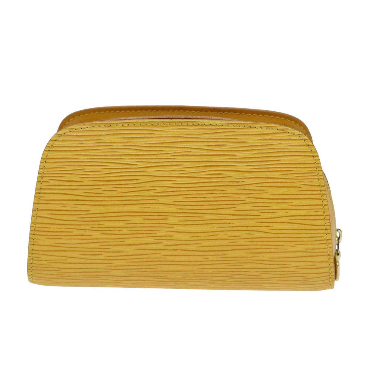 LOUIS VUITTON Epi Dauphine PM Pouch Yellow M48449 LV Auth ar12013 - 0