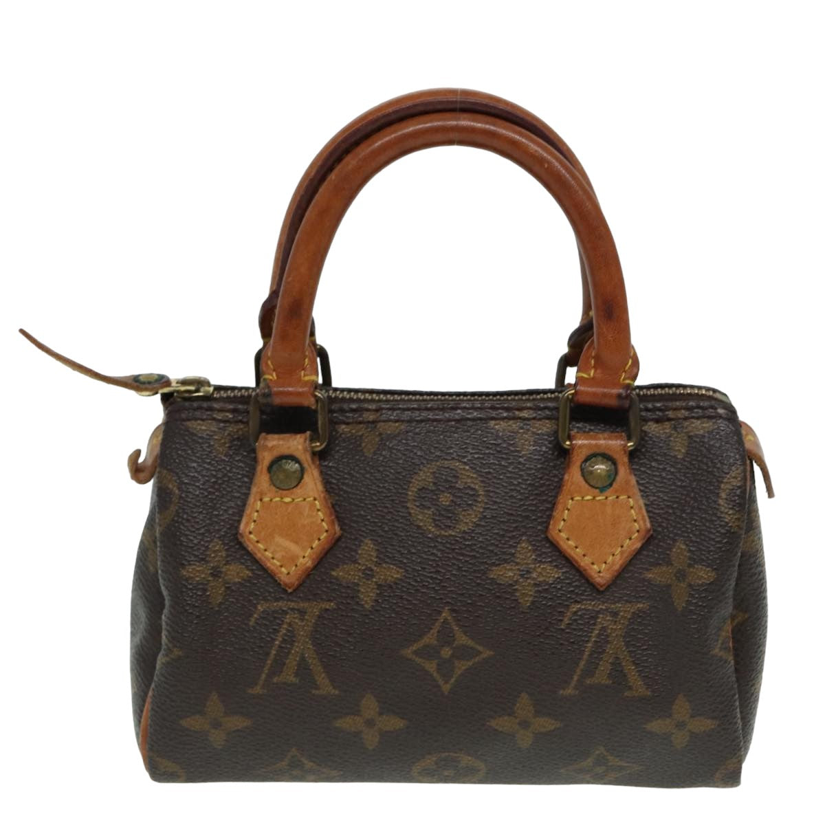 LOUIS VUITTON Monogram Mini Speedy Hand Bag M41534 LV Auth ar12016 - 0