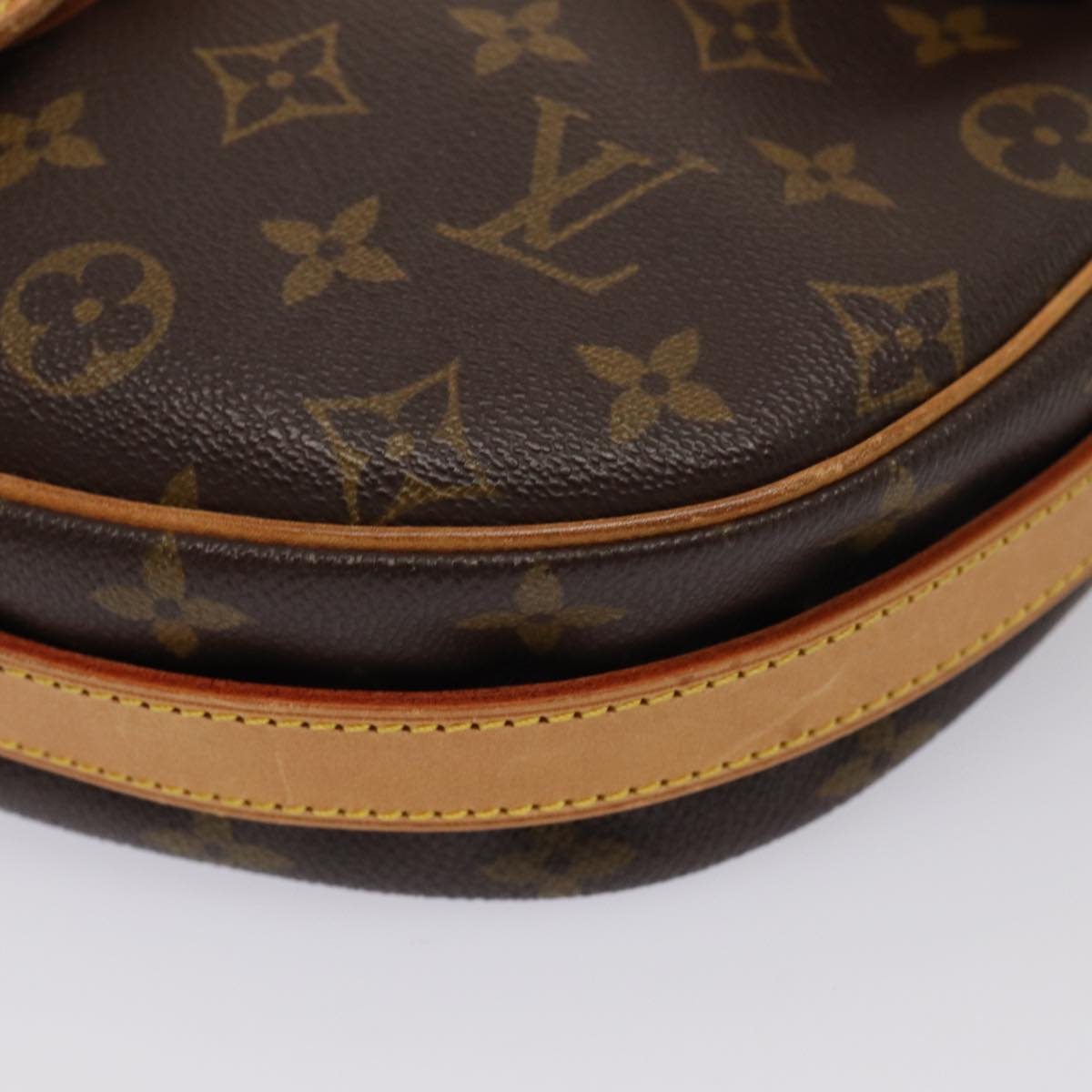 LOUIS VUITTON Monogram Jeune Fille GM Shoulder Bag M51225 LV Auth ar12022