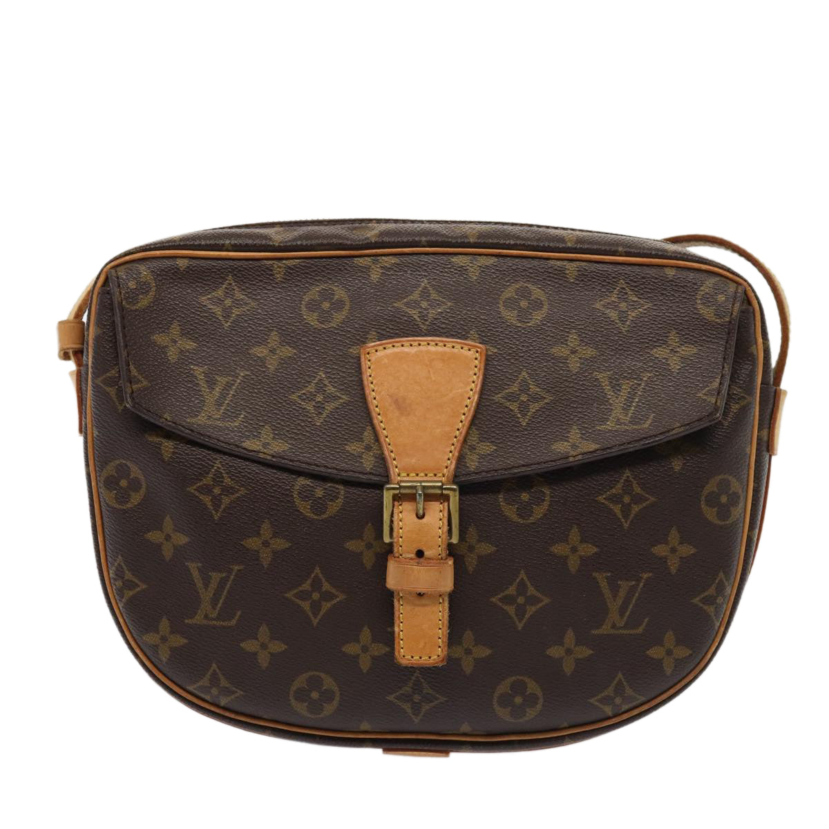 LOUIS VUITTON Monogram Jeune Fille GM Shoulder Bag M51225 LV Auth ar12022