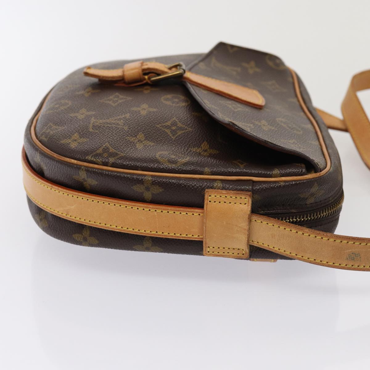 LOUIS VUITTON Monogram Jeune Fille GM Shoulder Bag M51225 LV Auth ar12022