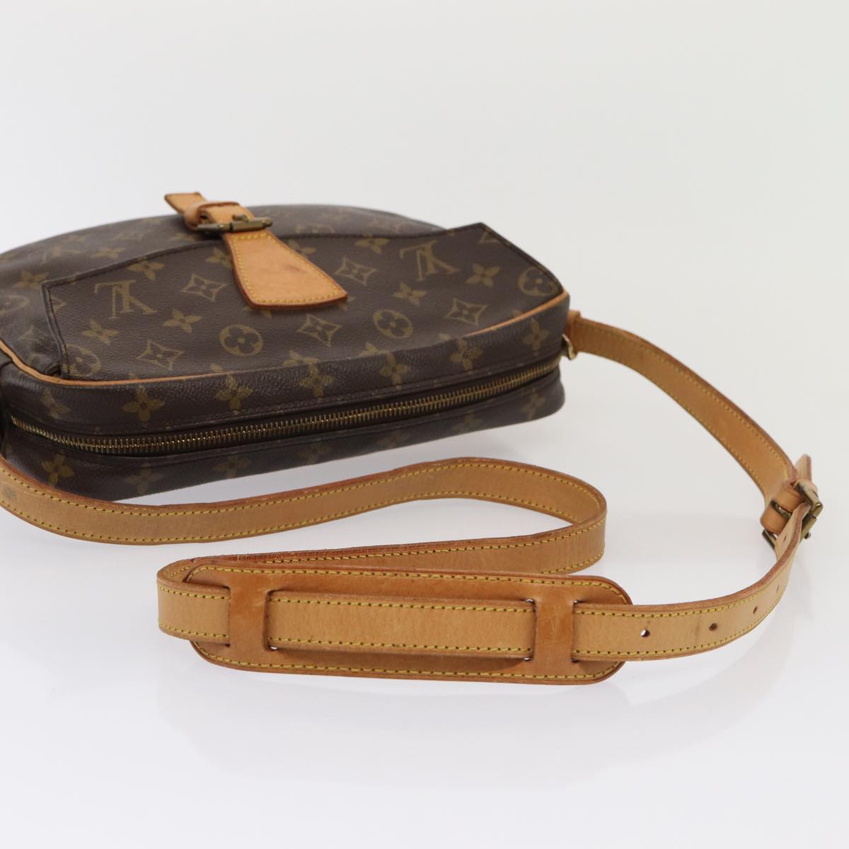 LOUIS VUITTON Monogram Jeune Fille GM Shoulder Bag M51225 LV Auth ar12022