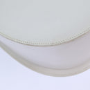 GUCCI Body Bag Leather White Auth ar12042-17