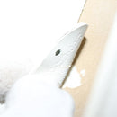 GUCCI Body Bag Leather White Auth ar12042-12