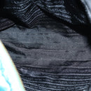 PRADA Chain Shoulder Bag Nylon Blue Auth ar12043-10