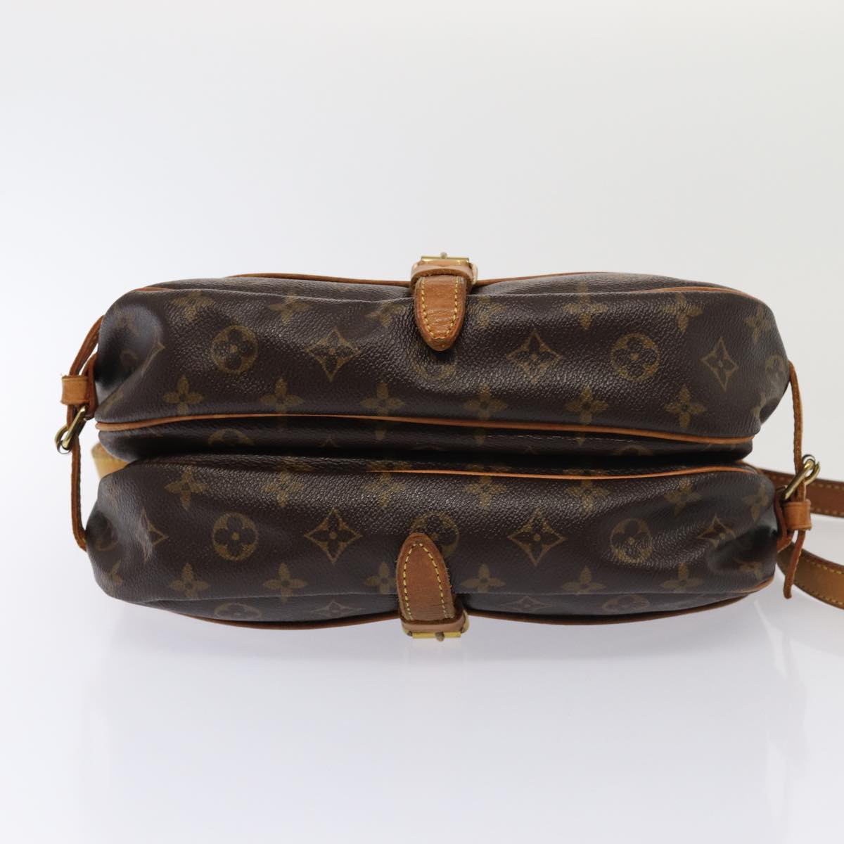 LOUIS VUITTON Monogram Saumur 30 Shoulder Bag M42256 LV Auth ar12049