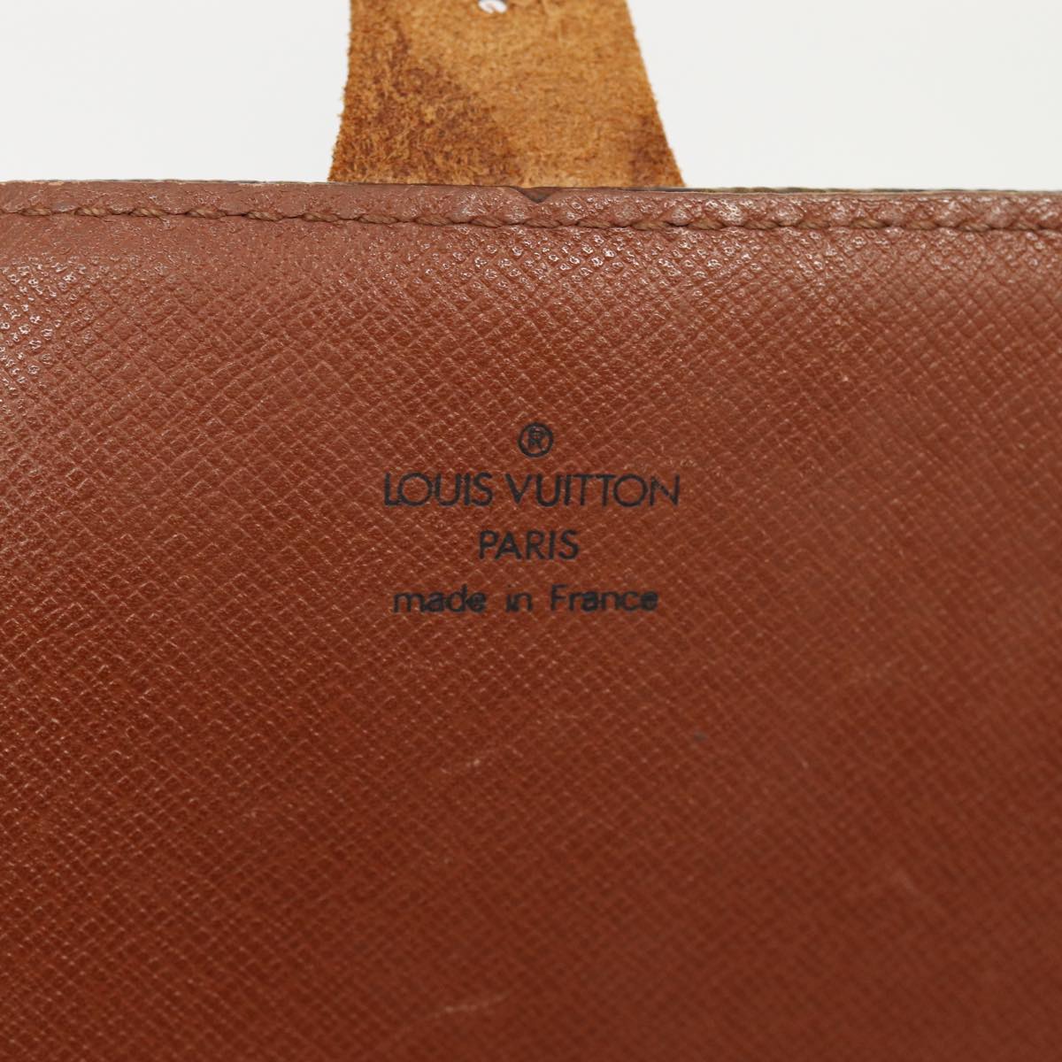 LOUIS VUITTON Monogram Cartouchiere GM Shoulder Bag M51252 LV Auth ar12056