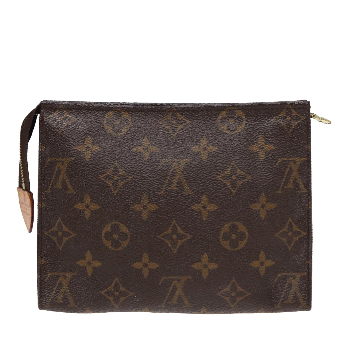 LOUIS VUITTON Monogram Poche Toilette 19 Pouch M47544 LV Auth ar12065 - 0