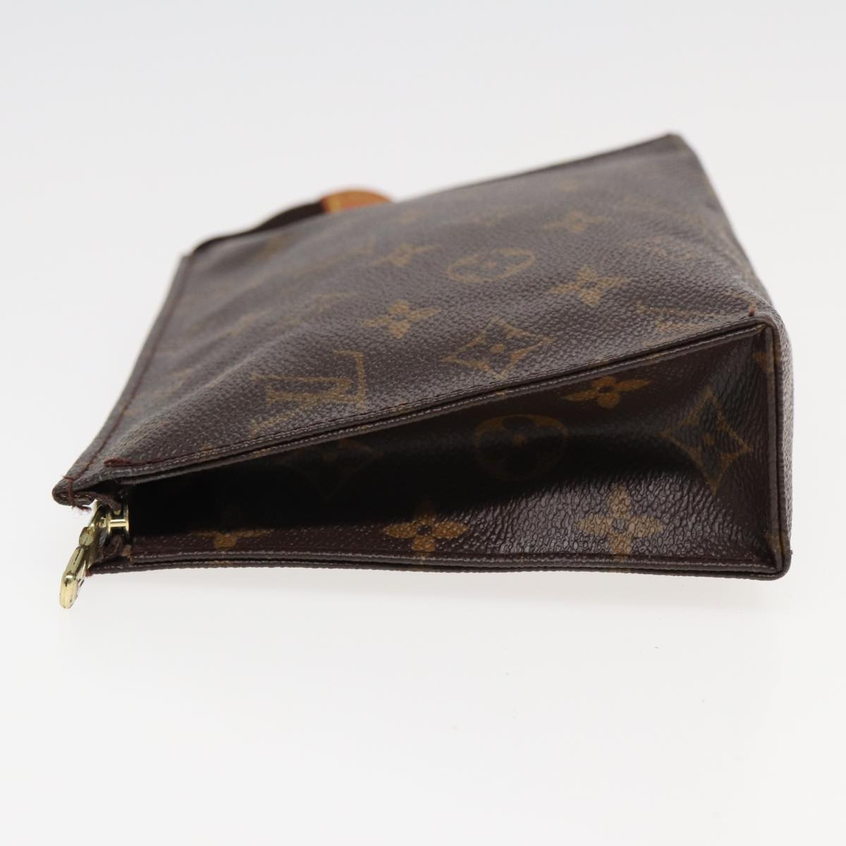 LOUIS VUITTON Monogram Poche Toilette 19 Pouch M47544 LV Auth ar12065