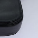 CELINE Shoulder Bag Leather Black Auth ar12071-16