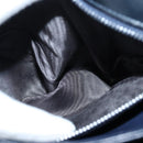 CELINE Shoulder Bag Leather Black Auth ar12071-11