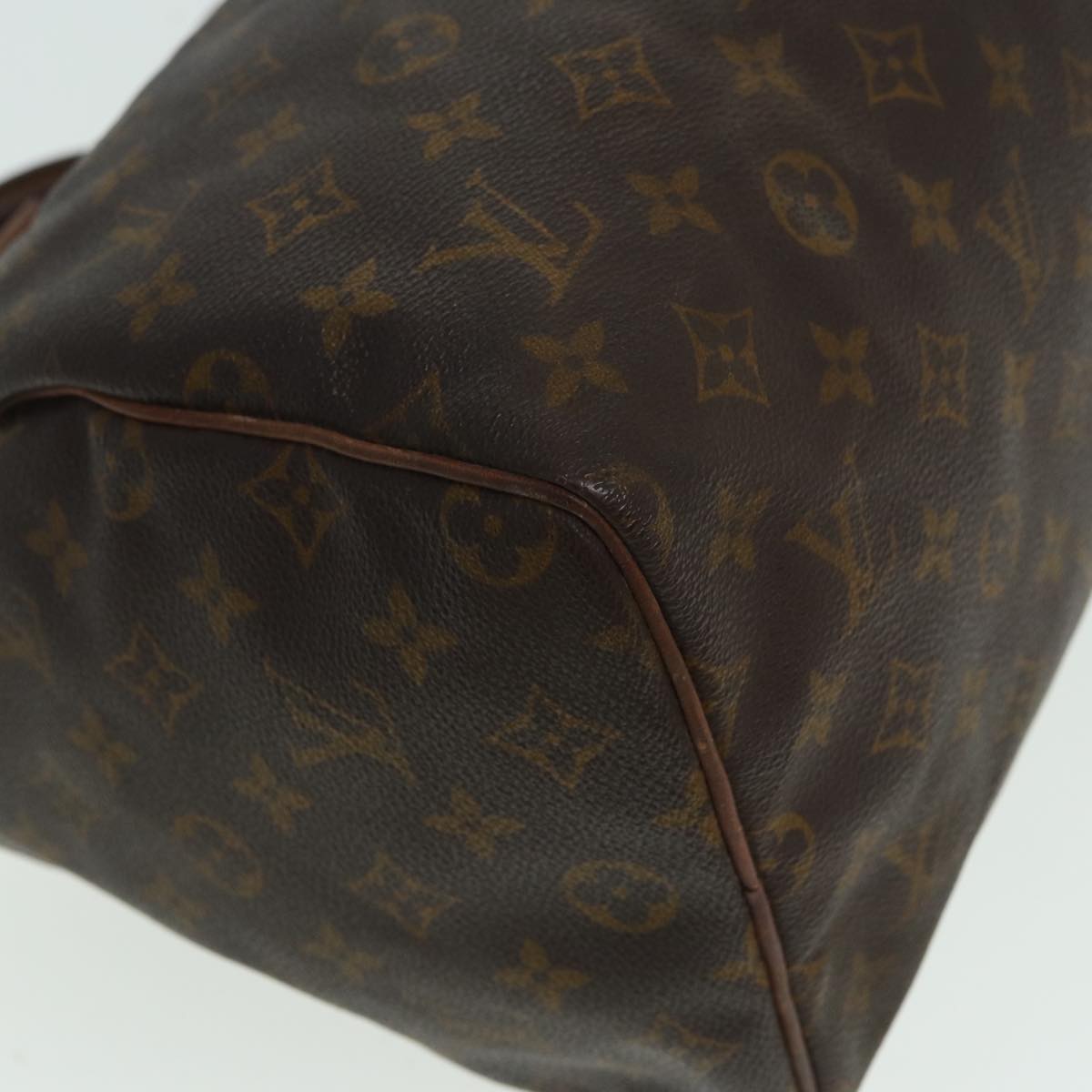 LOUIS VUITTON Monogram Speedy 30 Hand Bag Vintage M41526 LV Auth ar12081