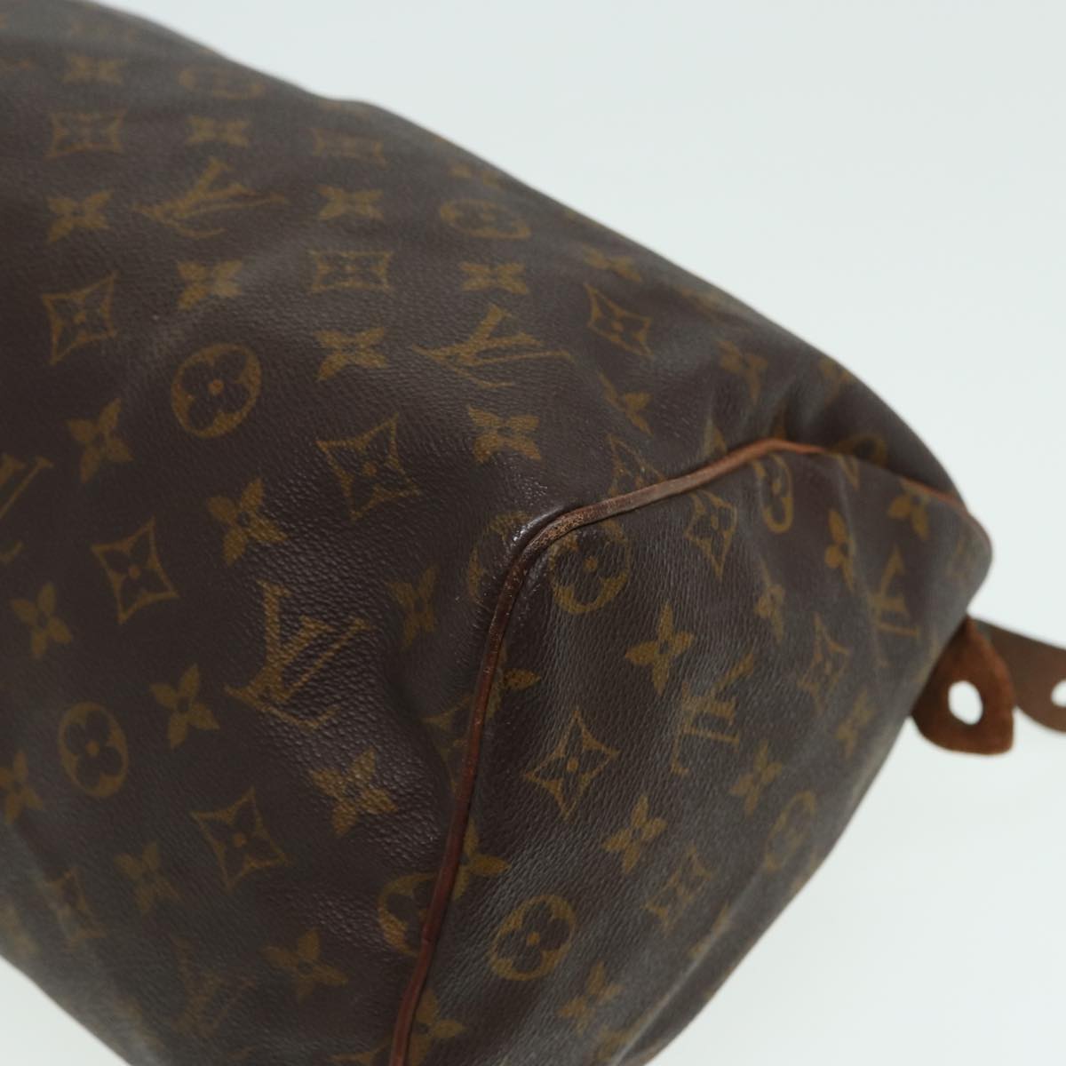 LOUIS VUITTON Monogram Speedy 30 Hand Bag Vintage M41526 LV Auth ar12081