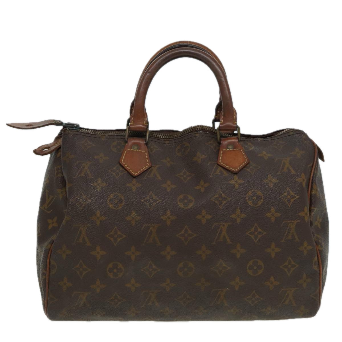 LOUIS VUITTON Monogram Speedy 30 Hand Bag Vintage M41526 LV Auth ar12081