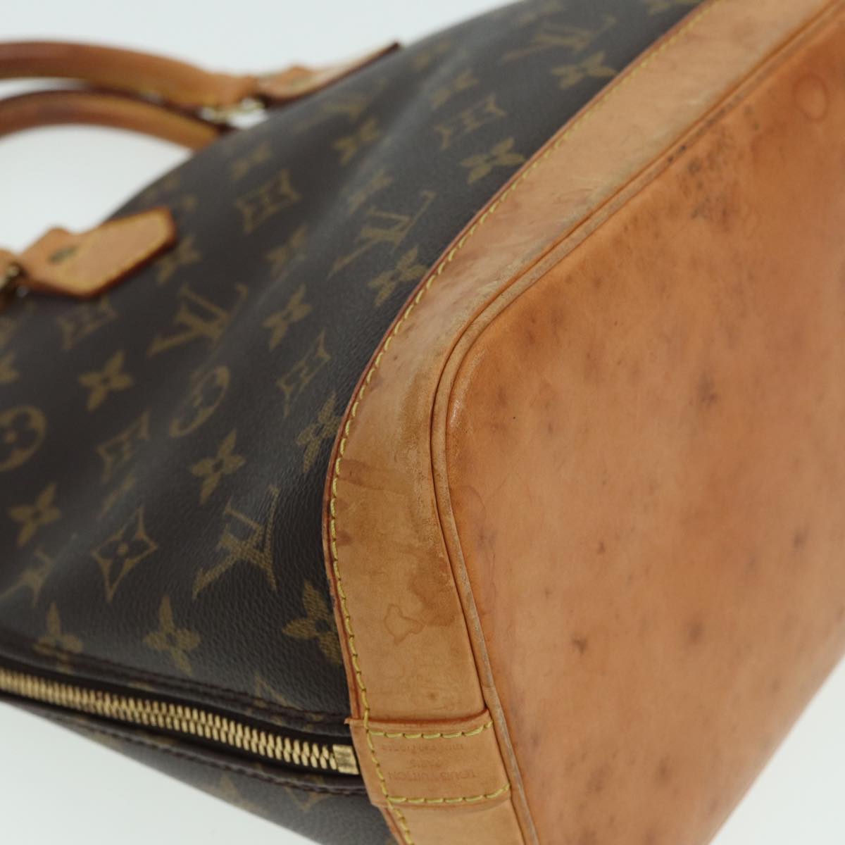 LOUIS VUITTON Monogram Alma Hand Bag M51130 LV Auth ar12086