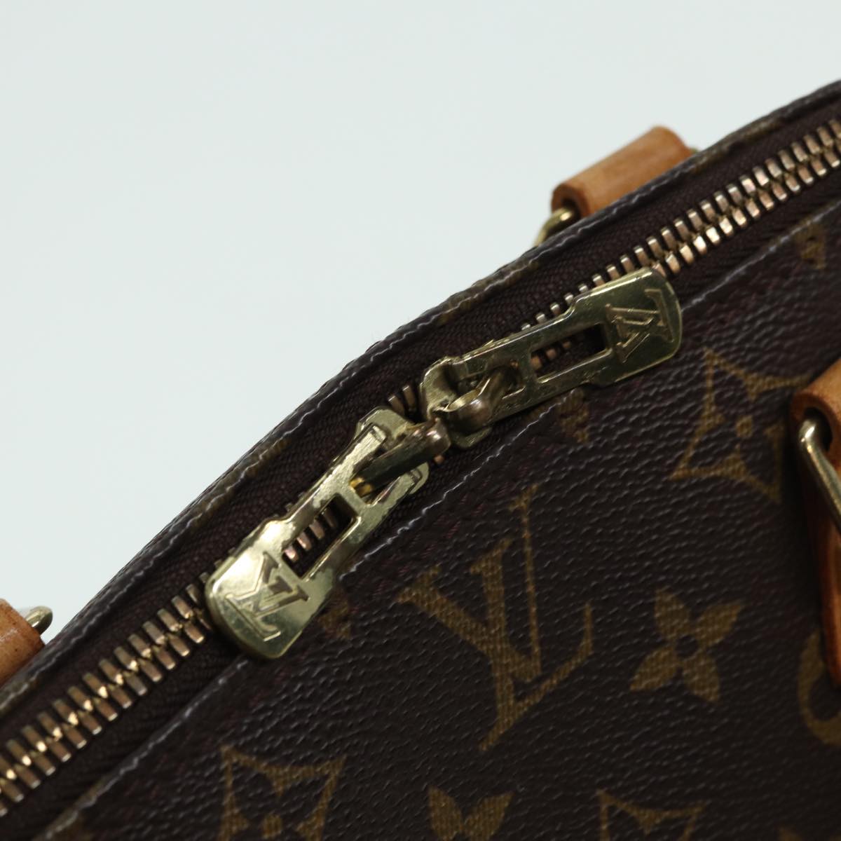 LOUIS VUITTON Monogram Alma Hand Bag M51130 LV Auth ar12086