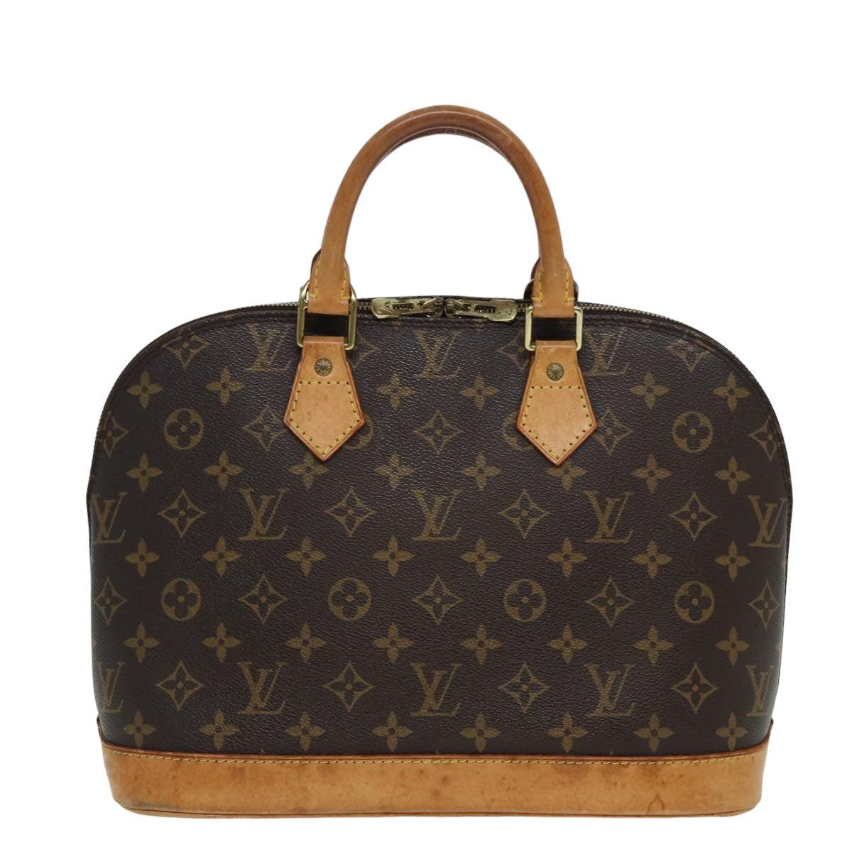 LOUIS VUITTON Monogram Alma Hand Bag M51130 LV Auth ar12086