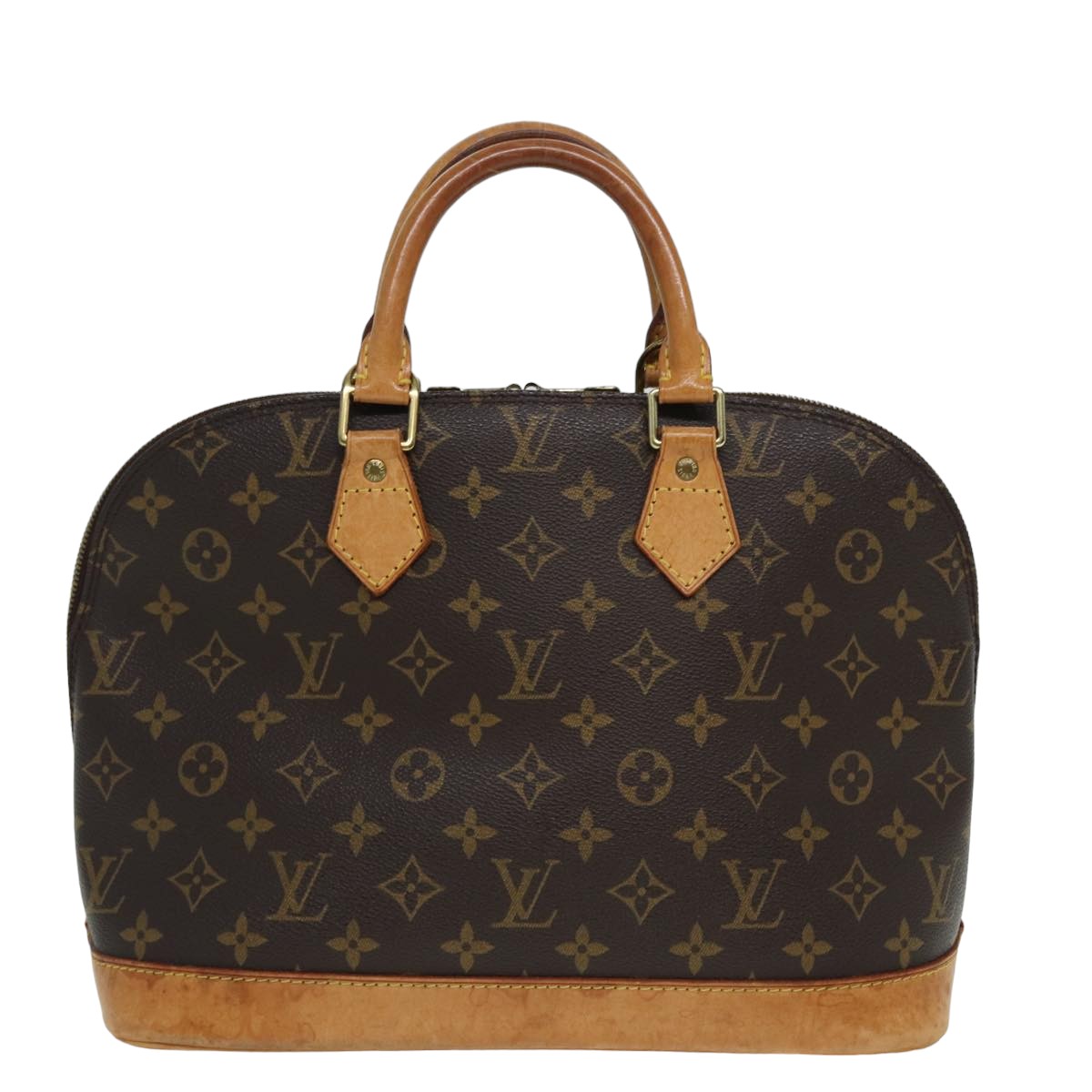 LOUIS VUITTON Monogram Alma Hand Bag M51130 LV Auth ar12086