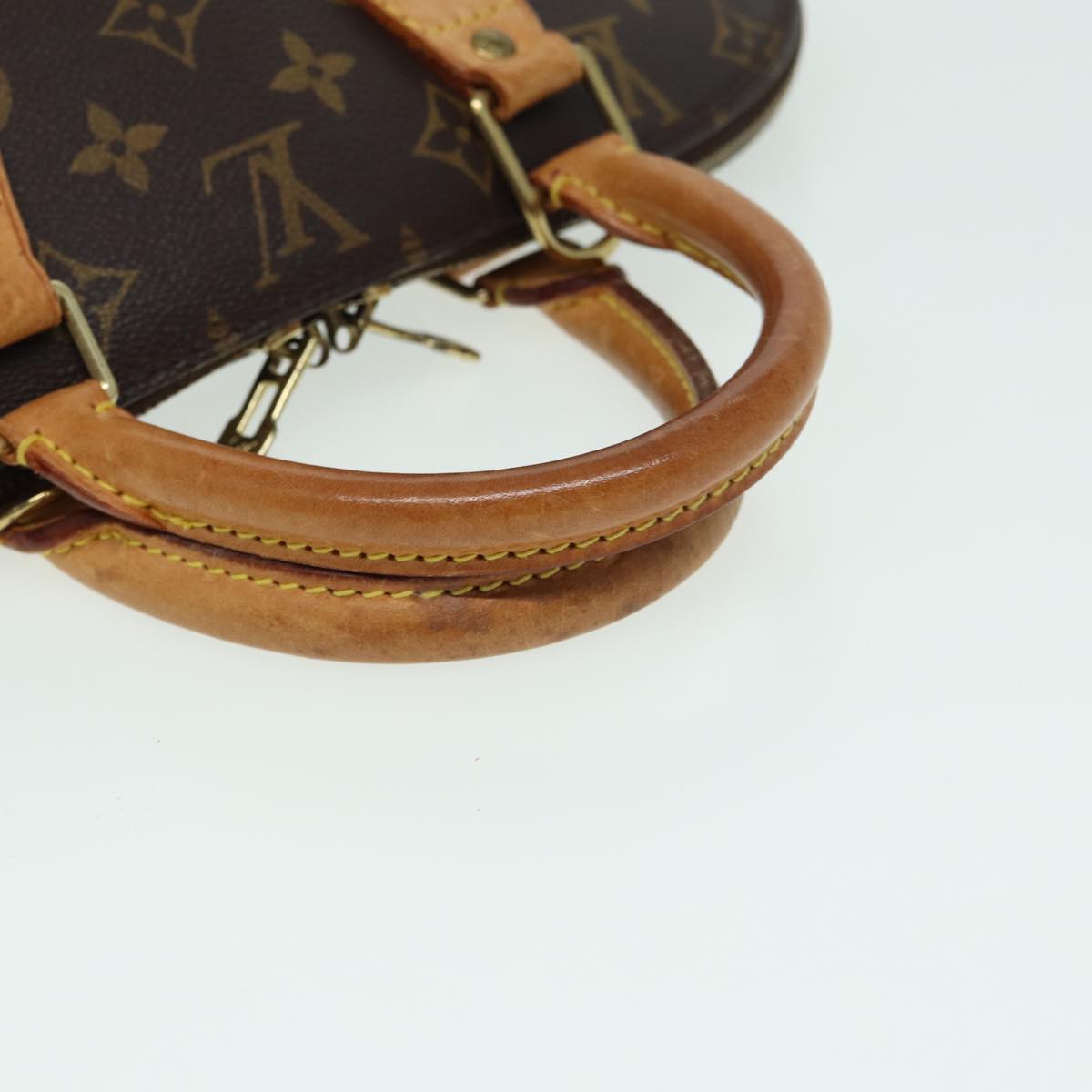 LOUIS VUITTON Monogram Alma Hand Bag M51130 LV Auth ar12086