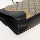 GUCCI Padlock GG Supreme Chain Shoulder Bag PVC Beige 432182 Auth ar12095-17