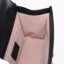 GUCCI Padlock GG Supreme Chain Shoulder Bag PVC Beige 432182 Auth ar12095-21