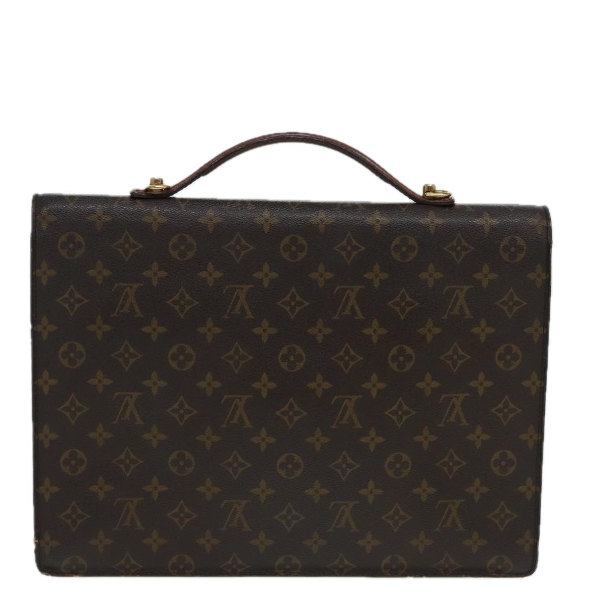 LOUIS VUITTON Monogram Porte Documents Bandouliere Bag M53338 LV Auth ar12103 - 0