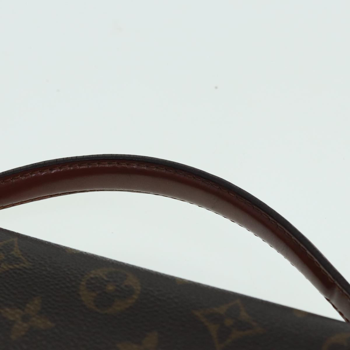 LOUIS VUITTON Monogram Porte Documents Bandouliere Bag M53338 LV Auth ar12103