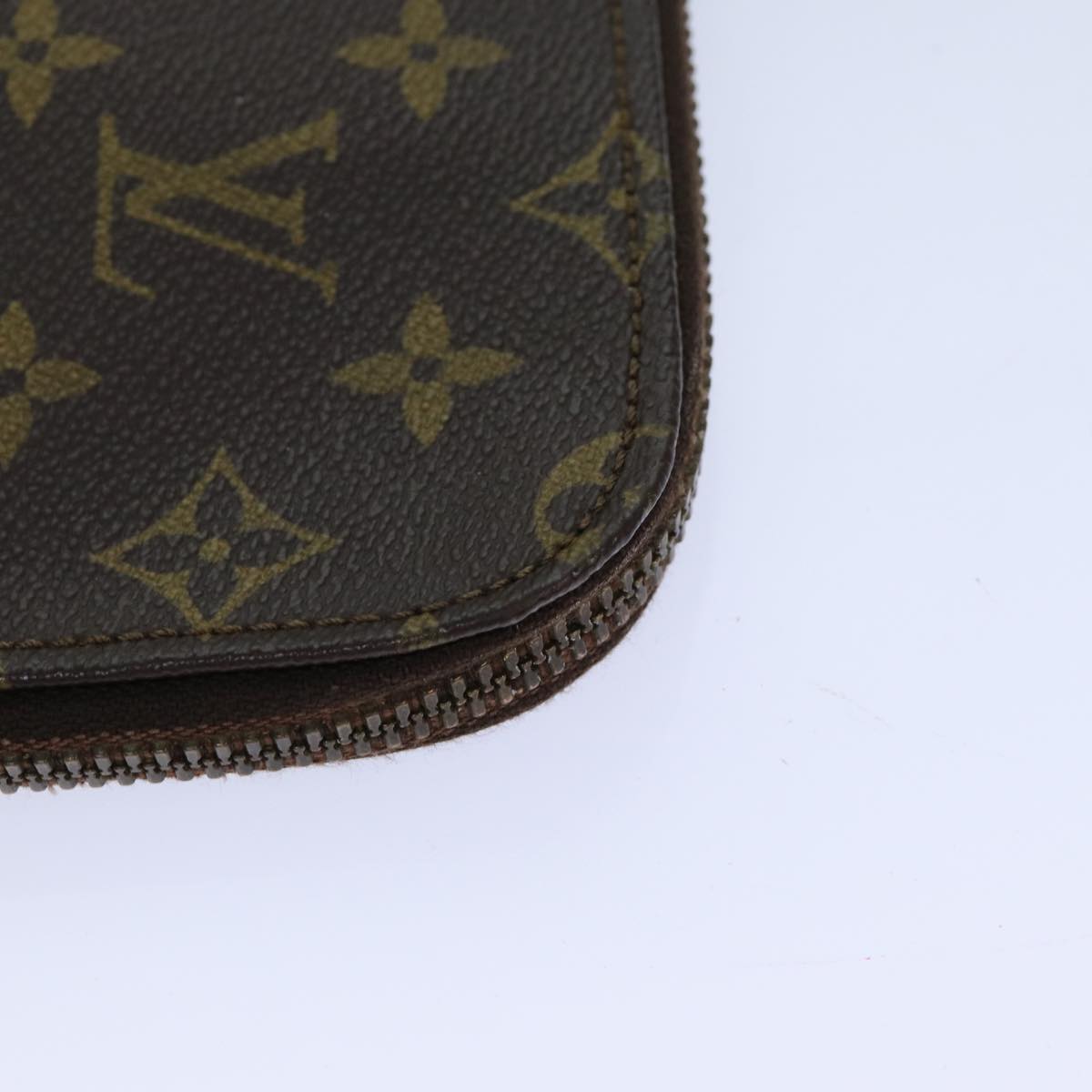 LOUIS VUITTON Monogram Poche Document Briefcase M53400 LV Auth ar12105