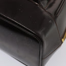 GUCCI Bamboo Body Bag Enamel Brown 003 2113 0027 Auth ar12113-8