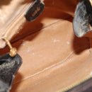 GUCCI Bamboo Body Bag Enamel Brown 003 2113 0027 Auth ar12113-10