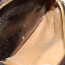 GUCCI Bamboo Body Bag Enamel Brown 003 2113 0027 Auth ar12113-11