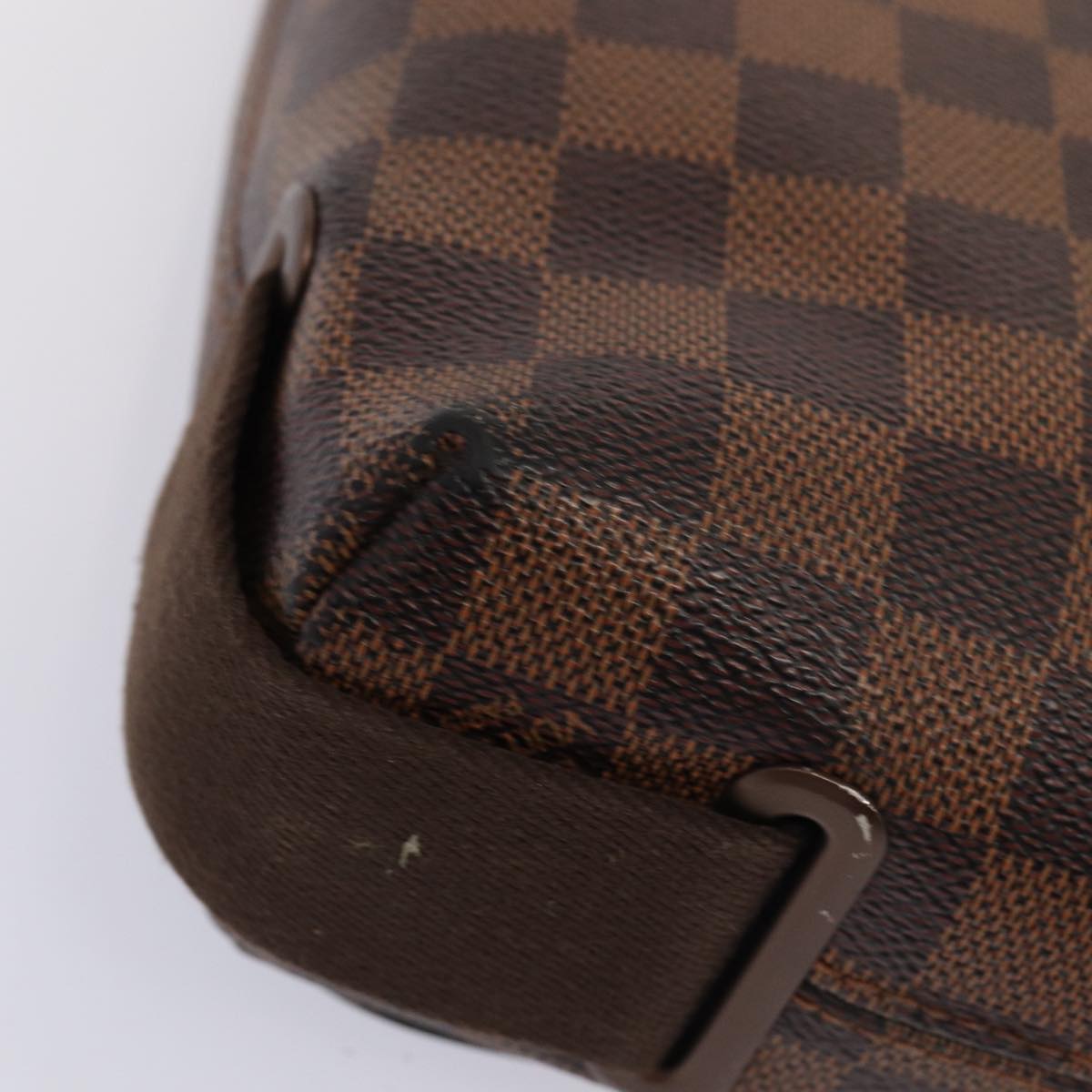 LOUIS VUITTON Damier Ebene Brooklyn PM Shoulder Bag N51210 LV Auth ar12116